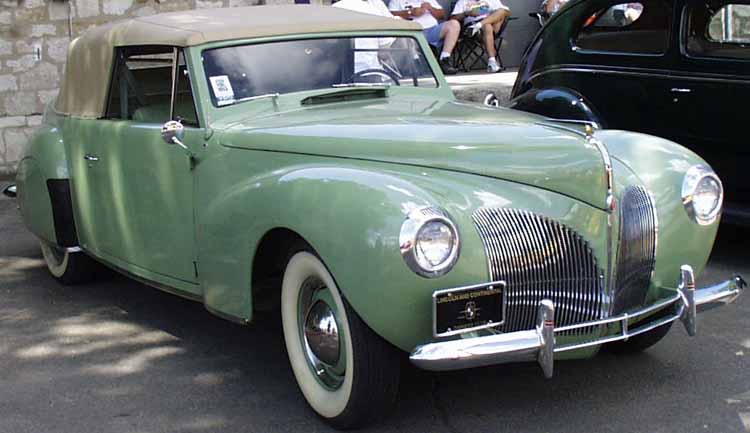 41 Lincoln Continental Convertible