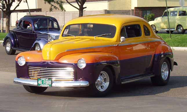 46 Ford Chopped Coupe