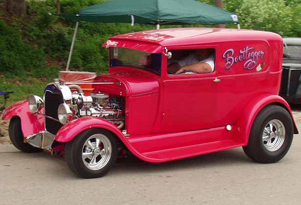 29 Ford Model A Chopped Sedan Delivery
