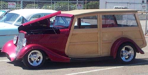 33 Ford Tudor Woody Station Wagon