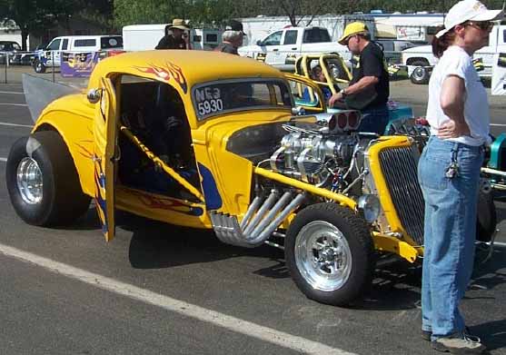 34 Ford Hiboy Chopped 5W Coupe