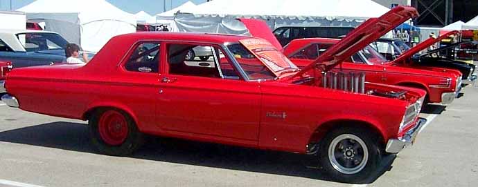 65 Plymouth 2dr Sedan Altered