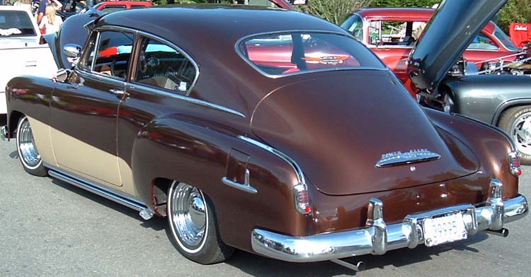 51 Chevy 2dr Fleetline Sedan