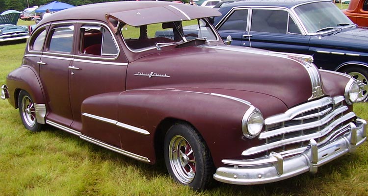 48 Pontiac 4dr Sedan