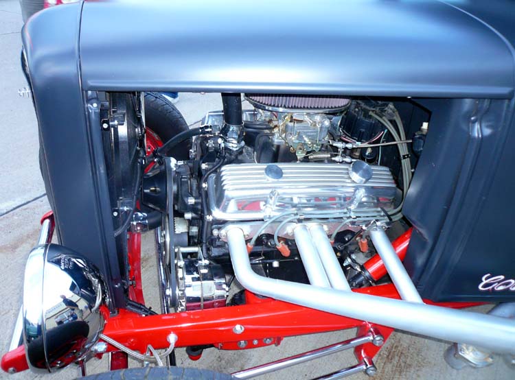 31 Ford Model A Hiboy Chopped Tudor Sedan w/SBC V8