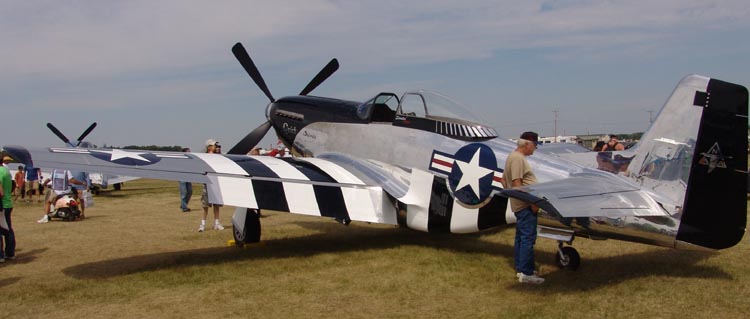 North American P-51D Mustang Quick Silver