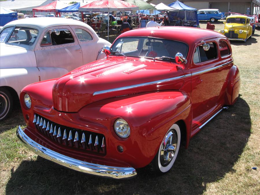 47 Ford Chopped Tudor Sedan Custom